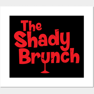 THE SHADY BRUNCH (RED) Posters and Art